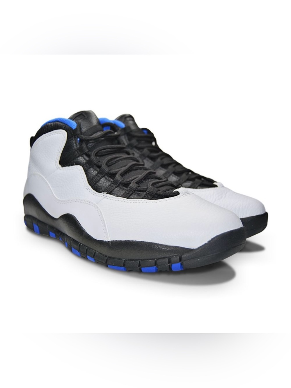 Air Jordan 10 Retro Orlando 2018 Men’s Size 9 White Black Royal 310805-108
